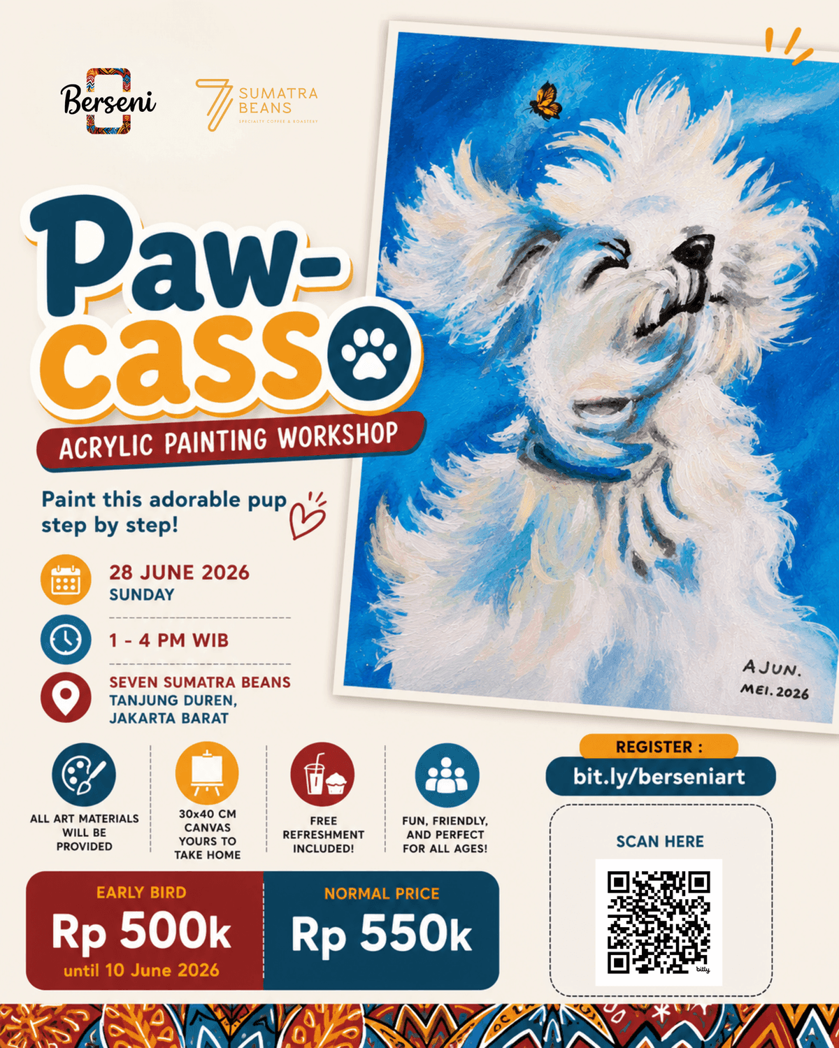 Paw-casso - Acrylic Painting Workshop