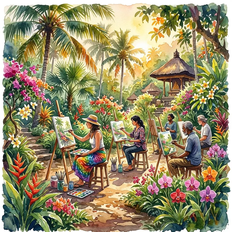 Finding Peace Through Expressive Painting